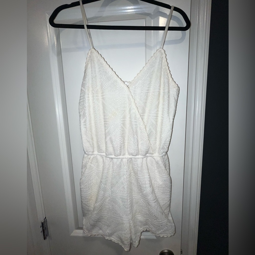 Adorable Off-White / Ivory Romper